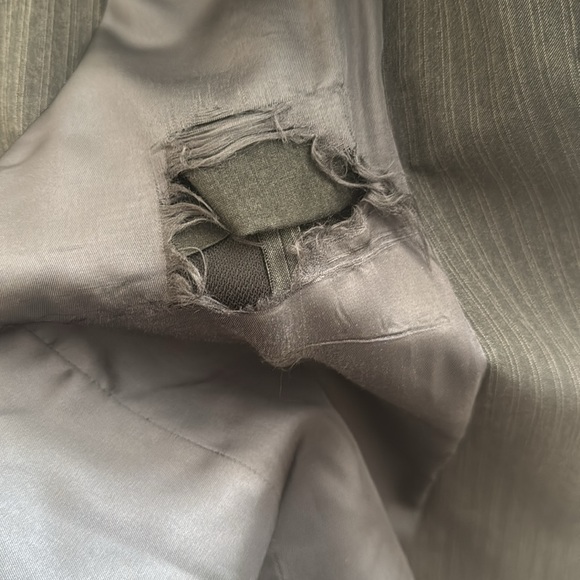 Men’s Grey Stripe Suit - Picture 4 of 6